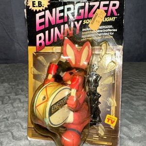 VINTAGE Energizer Bunny Squeeze Light The Original 1990/1991 New in package